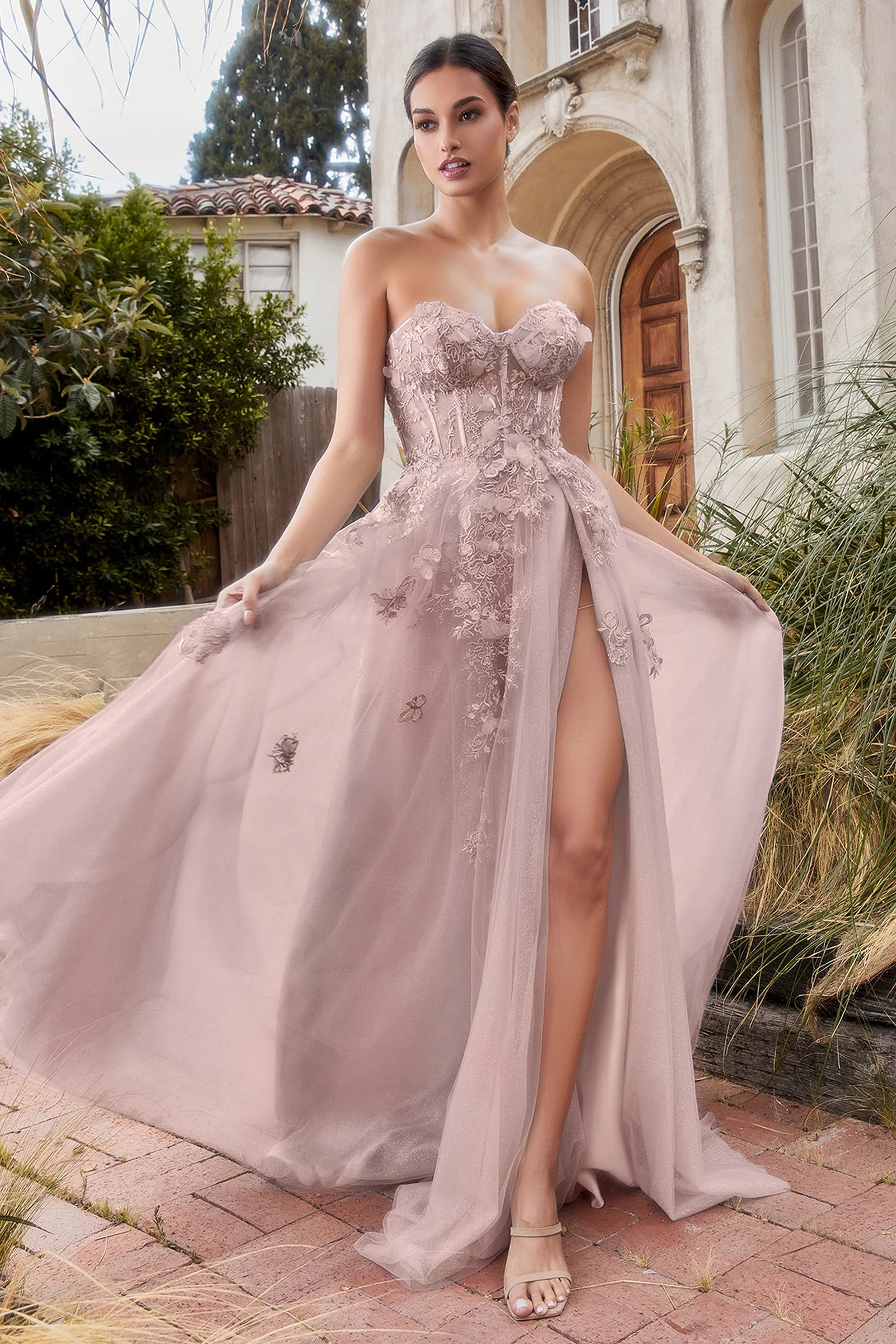 Andrea and Leo A1127 bustier tulle prom dress – Mia Bella Couture